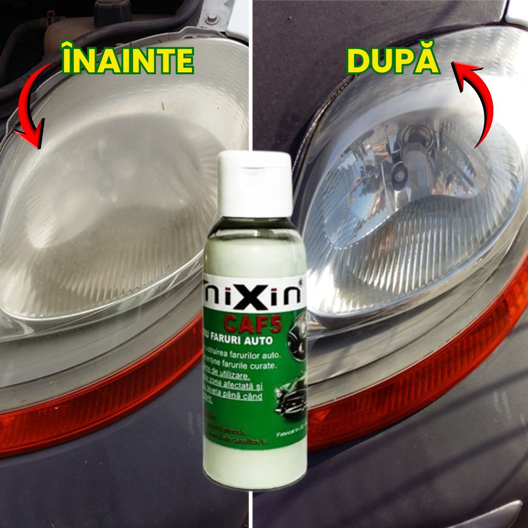 Soluție de Curățat Farurile Auto – NIXIN