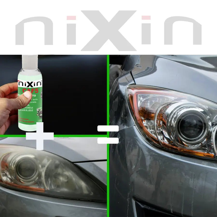 Soluție de Curățat Farurile Auto – NIXIN